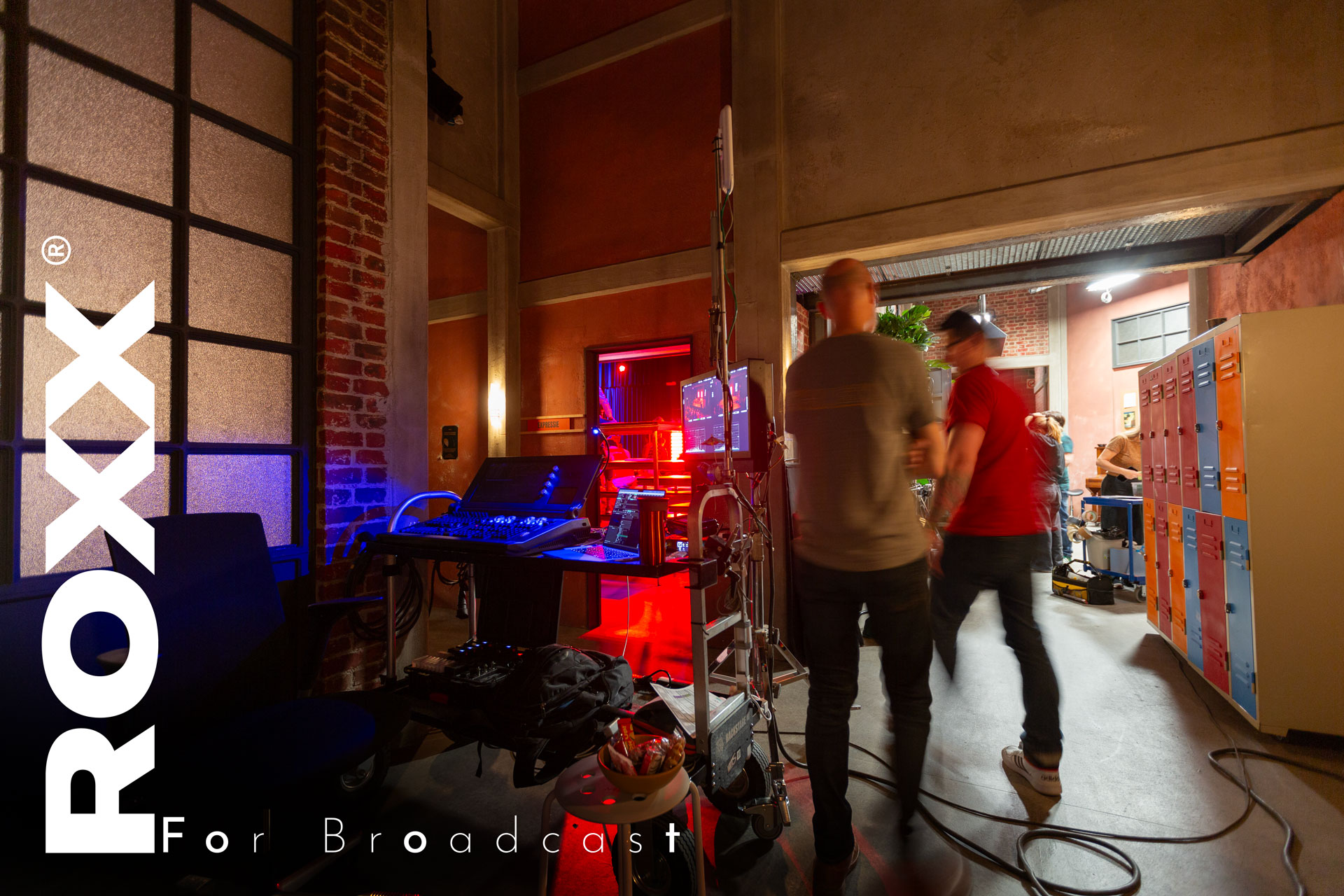 Milo TV series lighting setup 5