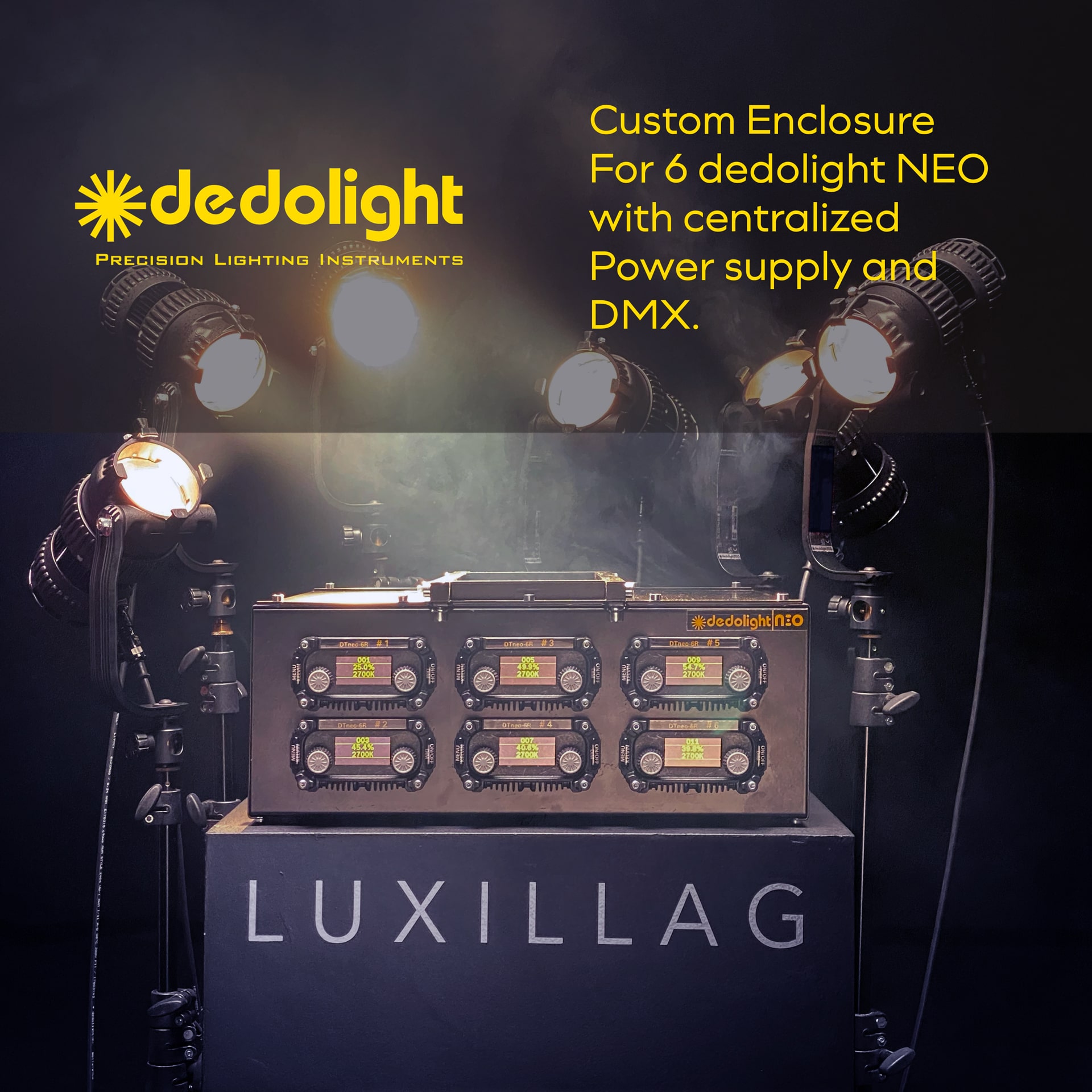 Custom centralized power supply system detail